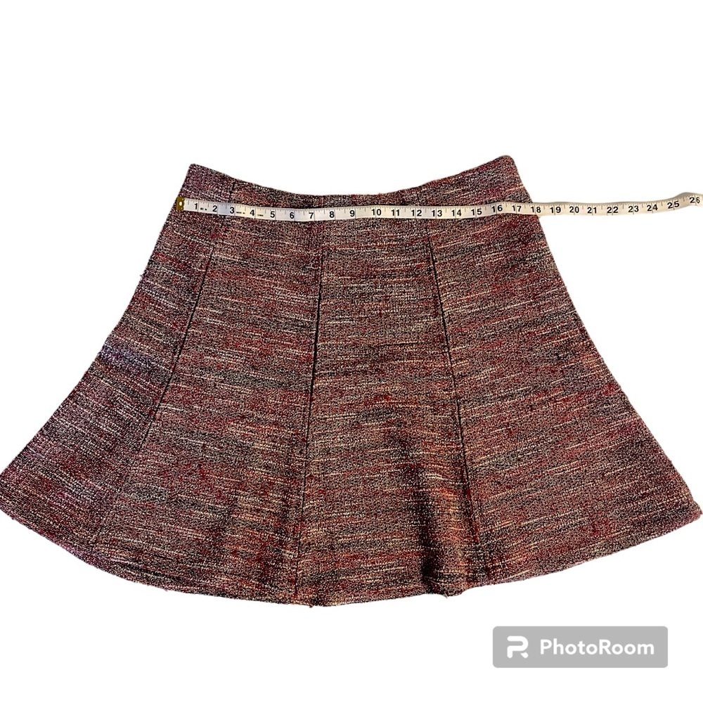 Loft tweed preppy pleated mini skirt clueless mean girls business casual dainty - Picture 5 of 5